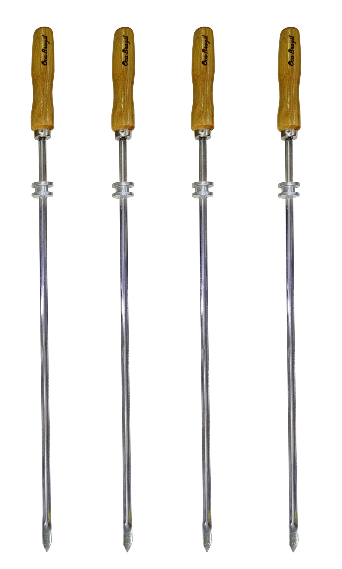 Small Cuts - Set of 4 Brazilian Skewers - Professional Grade Small Cuts - Set of 4 Brazilian Skewers - Professional Grade